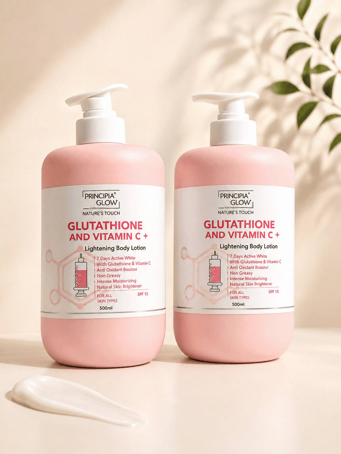 Nadinola Secret(Glutathione and Vitamin C) lightening body lotion
